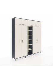 Hyperion Dolap 18 Raflı 9 Kapaklı 220x44x243 - S553M015V13B