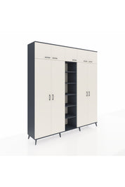 Hyperion Dolap 18 Raflı 9 Kapaklı 220x44x243 - S553M015V14B