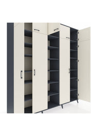 Hyperion Dolap 18 Raflı 9 Kapaklı 220x44x243 - S553M015V14B