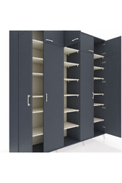 Hyperion Dolap 18 Raflı 9 Kapaklı 220x44x243 - S553M015V16B