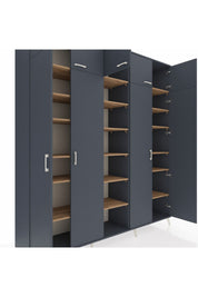 Hyperion Dolap 18 Raflı 9 Kapaklı 220x44x243 - S553M015V18B