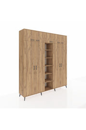 Hyperion Dolap 18 Raflı 9 Kapaklı 220x44x243 - S553M015V21B