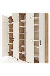 Hyperion Dolap 18 Raflı 9 Kapaklı 220x44x243 - S553M015V22B