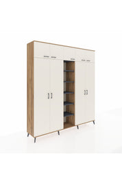 Hyperion Dolap 18 Raflı 9 Kapaklı 220x44x243 - S553M015V23B
