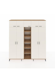 Hyperion Dolap 18 Raflı 9 Kapaklı 220x44x243 - S553M015V24B
