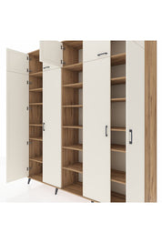 Hyperion Dolap 18 Raflı 9 Kapaklı 220x44x243 - S553M015V24B