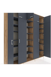Hyperion Dolap 18 Raflı 9 Kapaklı 220x44x243 - S553M015V26B