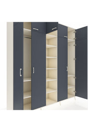 Hyperion Dolap 12 Raflı 9 Kapaklı 2 Askılı 220x44x243 - S553M016V07B