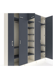 Hyperion Dolap 12 Raflı 9 Kapaklı 2 Askılı 220x44x243 - S553M016V08B
