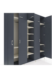 Hyperion Dolap 12 Raflı 9 Kapaklı 2 Askılı 220x44x243 - S553M016V16B