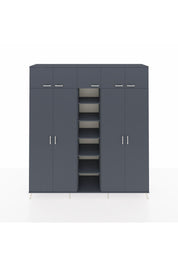 Hyperion Dolap 12 Raflı 9 Kapaklı 2 Askılı 220x44x243 - S553M016V17B