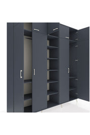 Hyperion Dolap 12 Raflı 9 Kapaklı 2 Askılı 220x44x243 - S553M016V17B