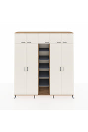Hyperion Dolap 12 Raflı 9 Kapaklı 2 Askılı 220x44x243 - S553M016V23B
