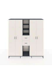Hyperion Dolap 15 Raflı 2 Çekmeceli 4 Kapaklı 220x44x243 - S553M018V13B