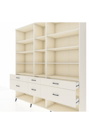 Hyperion Dolap 12 Raflı 6 Çekmeceli 220x44x243 - S553M019V04B