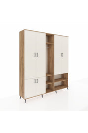 Hyperion Dolap 15 Raflı 5 Kapaklı Tek Askılı 220x44x243 - S553M021V24B
