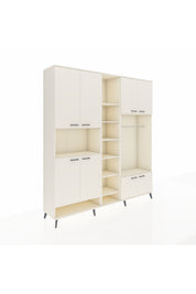 Hyperion Dolap 18 Raflı 8 Kapaklı Tek Askılı 220x44x243 - S553M025V04B