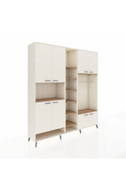 Hyperion Dolap 18 Raflı 8 Kapaklı Tek Askılı 220x44x243 - S553M025V06B
