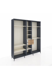 Hyperion Dolap 10 Raflı 2 Çekmeceli 3 Askılı 220x44x243 - S553M026V15B