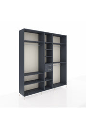 Hyperion Dolap 10 Raflı 2 Çekmeceli 3 Askılı 220x44x243 - S553M026V17B