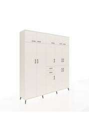 Hyperion Dolap 10 Raflı 2 Çekmeceli 3 Askılı 220x44x243 - S553M027V04B