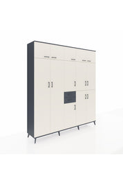 Hyperion Dolap 10 Raflı 2 Çekmeceli 3 Askılı 220x44x243 - S553M027V14B