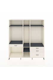 Hyperion Dolap 7 Raflı 4 Çekmeceli 3 Askılı 220x44x243 - S553M031V07B