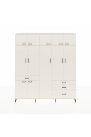 Hyperion Dolap 11 Raflı 4 Çekmeceli 2 Askılı 220x44x243 - S553M029V04B