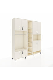 Hyperion Dolap 18 Raflı 8 Kapaklı Tek Askılı 220x44x243 - S553M051V04B