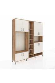 Hyperion Dolap 18 Raflı 8 Kapaklı Tek Askılı 220x44x243 - S553M051V24B