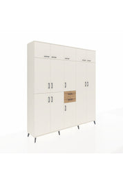Hyperion Dolap 10 Raflı 2 Çekmeceli 3 Askılı 220x44x243 - S553M053V06B