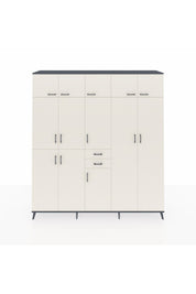 Hyperion Dolap 10 Raflı 2 Çekmeceli 3 Askılı 220x44x243 - S553M053V13B