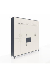 Hyperion Dolap 10 Raflı 2 Çekmeceli 3 Askılı 220x44x243 - S553M053V14B