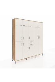 Hyperion Dolap 10 Raflı 2 Çekmeceli 3 Askılı 220x44x243 - S553M053V22B