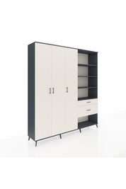 Hyperion Dolap 16 Raflı 2 Çekmeceli 3 Kapaklı 220x44x243 - S553M067V13B