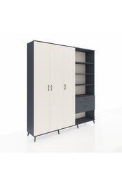 Hyperion Dolap 16 Raflı 2 Çekmeceli 3 Kapaklı 220x44x243 - S553M067V14B