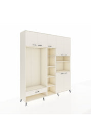 Hyperion Dolap 11 Raflı Tek Çekmeceli 7 Kapaklı 220x44x243 - S553M069V04B