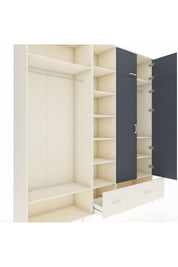 Hyperion Dolap 12 Raflı 2 Çekmeceli 2 Askılı 220x44x243 - S553M072V07B