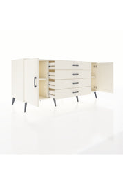 Kronos Konsol 2 Raflı 4 Çekmeceli 2 Kapaklı 176x59x83 - S610M001V04C