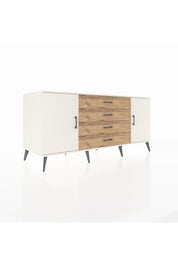 Kronos Konsol 2 Raflı 4 Çekmeceli 2 Kapaklı 176x59x83 - S610M001V06C