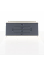 Kronos Konsol 2 Raflı 4 Çekmeceli 2 Kapaklı 176x59x83 - S610M001V08C