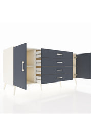 Kronos Konsol 2 Raflı 4 Çekmeceli 2 Kapaklı 176x59x83 - S610M001V08C