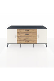 Kronos Konsol 2 Raflı 4 Çekmeceli 2 Kapaklı 176x59x83 - S610M001V15C