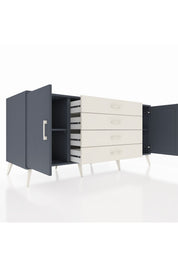 Kronos Konsol 2 Raflı 4 Çekmeceli 2 Kapaklı 176x59x83 - S610M001V16C