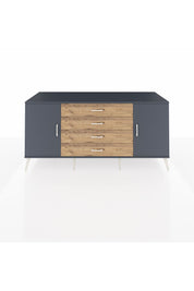 Kronos Konsol 2 Raflı 4 Çekmeceli 2 Kapaklı 176x59x83 - S610M001V18C