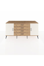 Kronos Konsol 2 Raflı 4 Çekmeceli 2 Kapaklı 176x59x83 - S610M001V24C