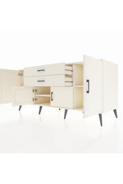 Kronos Konsol 3 Raflı 2 Çekmeceli 4 Kapaklı 176x59x83 - S610M002V04C