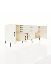 Kronos Konsol 3 Raflı 2 Çekmeceli 4 Kapaklı 176x59x83 - S610M002V04C