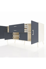 Kronos Konsol 3 Raflı 2 Çekmeceli 4 Kapaklı 176x59x83 - S610M002V08C