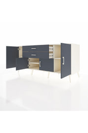 Kronos Konsol 3 Raflı 2 Çekmeceli 4 Kapaklı 176x59x83 - S610M002V08C